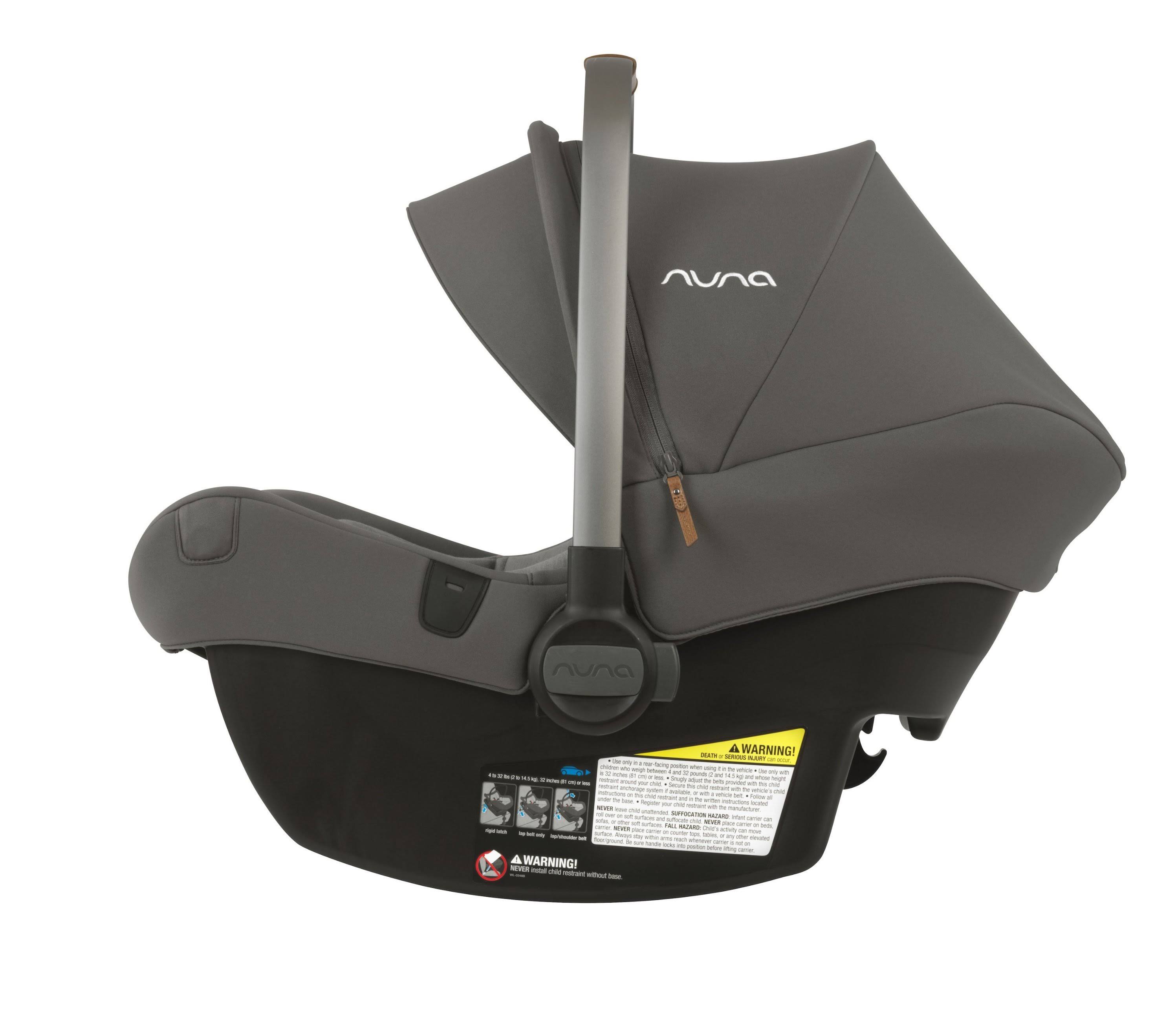 Nuna Pipa Lite LX Infant Car Seat u0026 Base - Frost