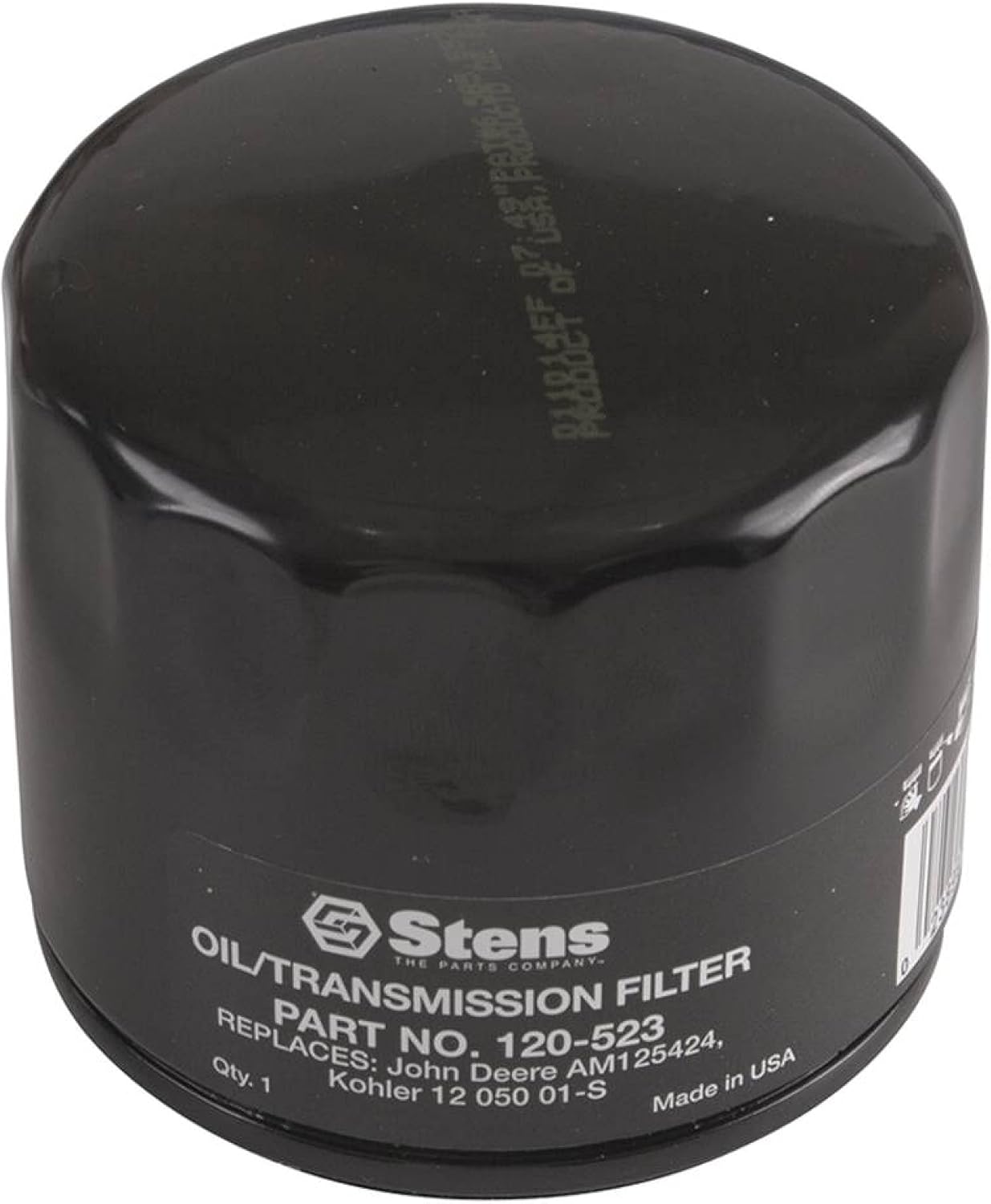 Stens Oil Filter 120-523 Compatible with Cub Cadet 1500 and 2000 series with Kohler engines, Gravely With Kohler engines, Woods With Kohler engines 08200204, 21397200, AM119567, AM125424, GY20577
