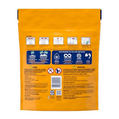 Arm & Hammer Plus OxiClean 5-in-1 Laundry Detergent Power Paks, 42 Count (Packaging may vary)
