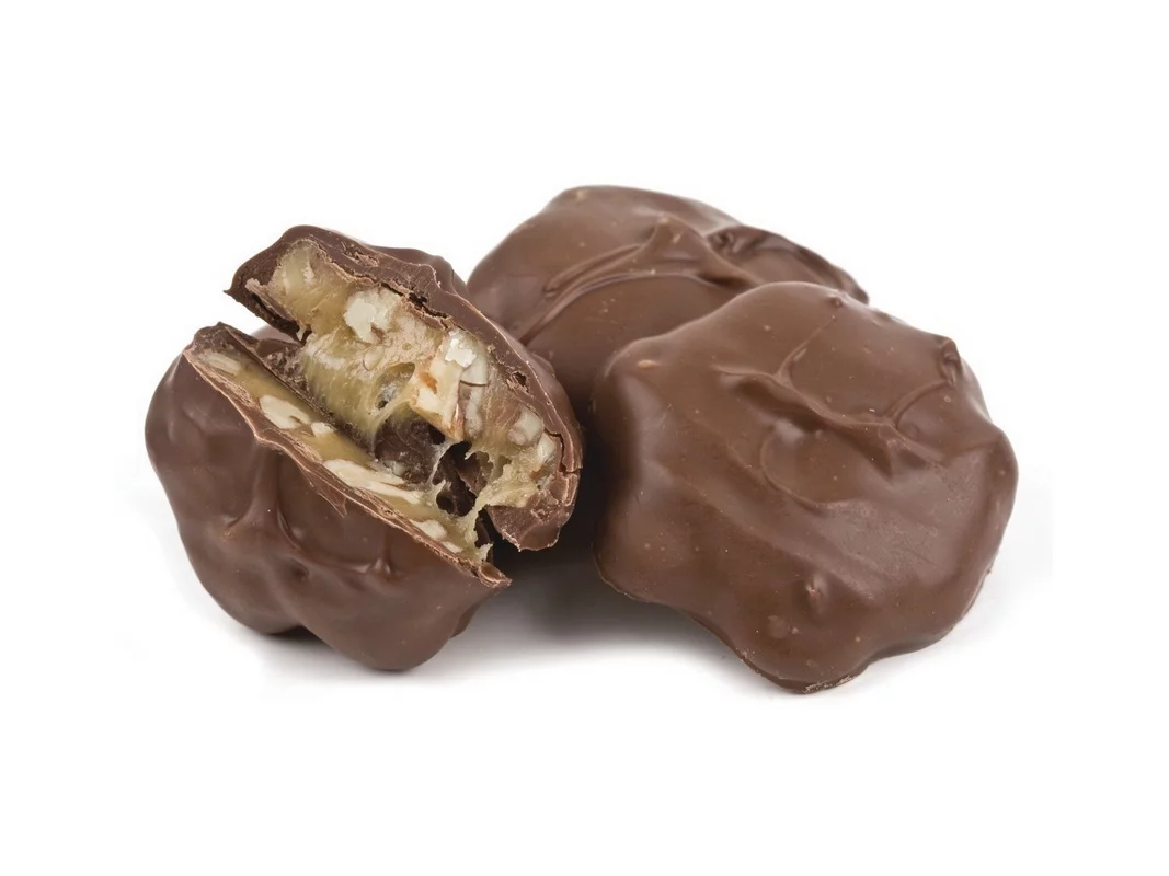 (Price/Each)Asher's Milk Chocolate Pecan Caramel Patties 5lb, 601405