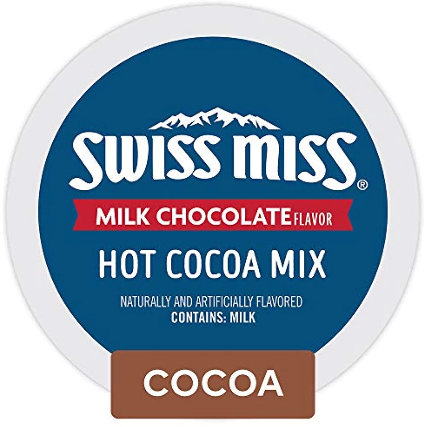 Swiss Miss Milk Chocolate Hot Cocoa, Keurig Single-Serve K-Cup Pods, 24 Count