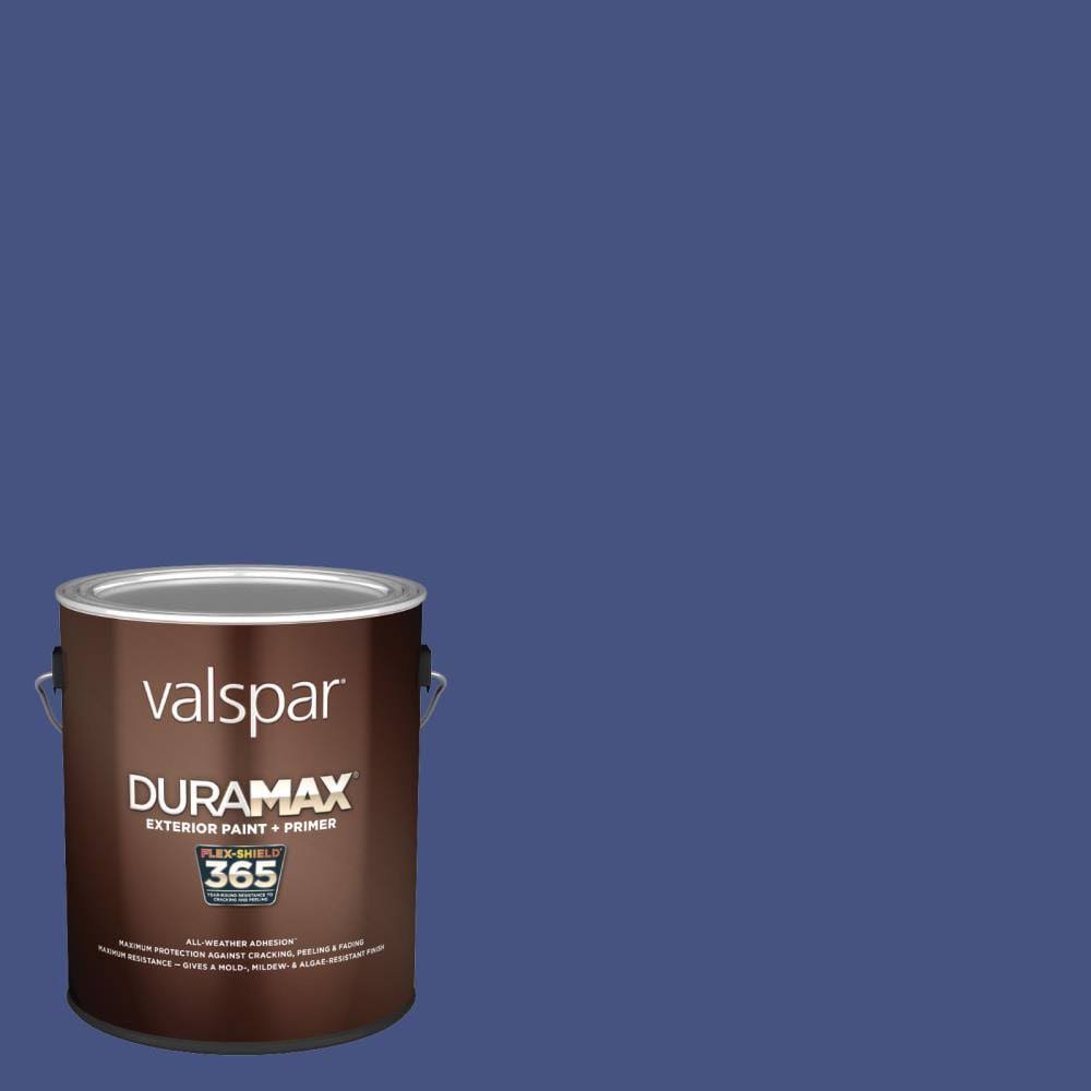 Valspar Duramax Satin Classic Royal Blue 4009-8 Exterior Paint (1-Gallon) | 4009-8-75555