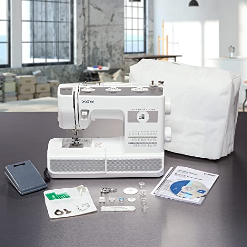 Brother ST371HD Sewing Machine, Strong & Tough, 37 Built-in Stitches, Free Arm Option, 6 Included Feet