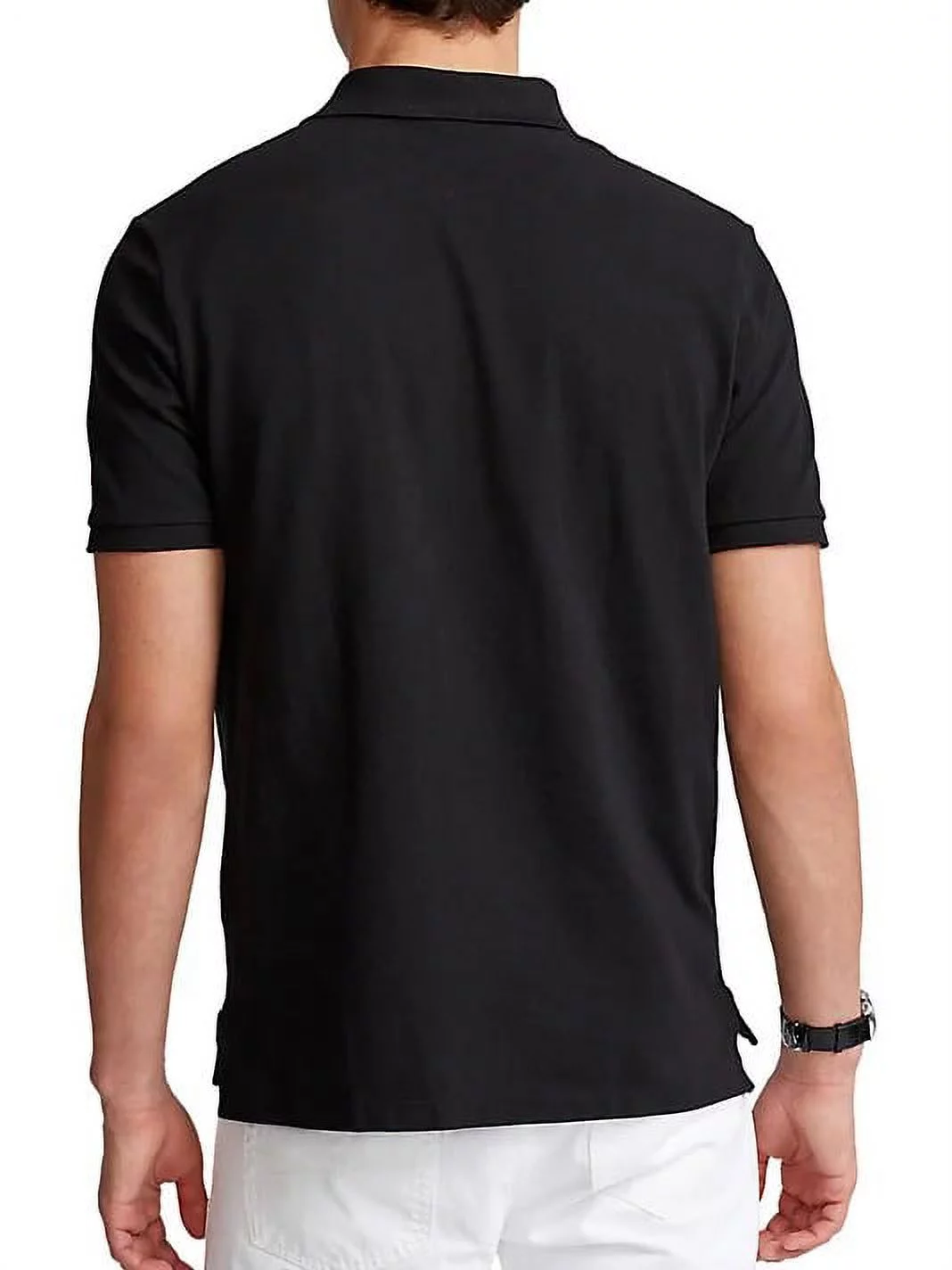 Polo Ralph Lauren POLO BLACK The Iconic Mesh Polo Shirt, US Large