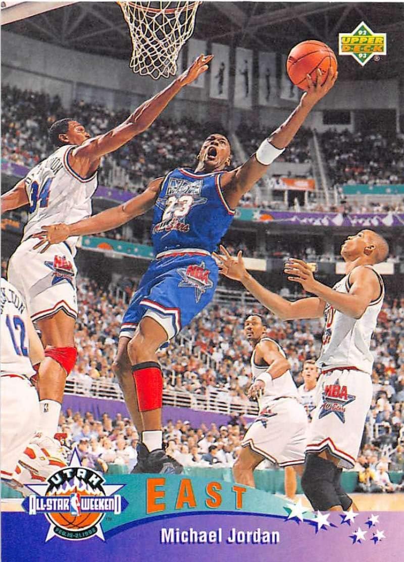 1992-93 Upper Deck #425 Michael Jordan - Chicago Bulls NBA Basketball Card NM-MT