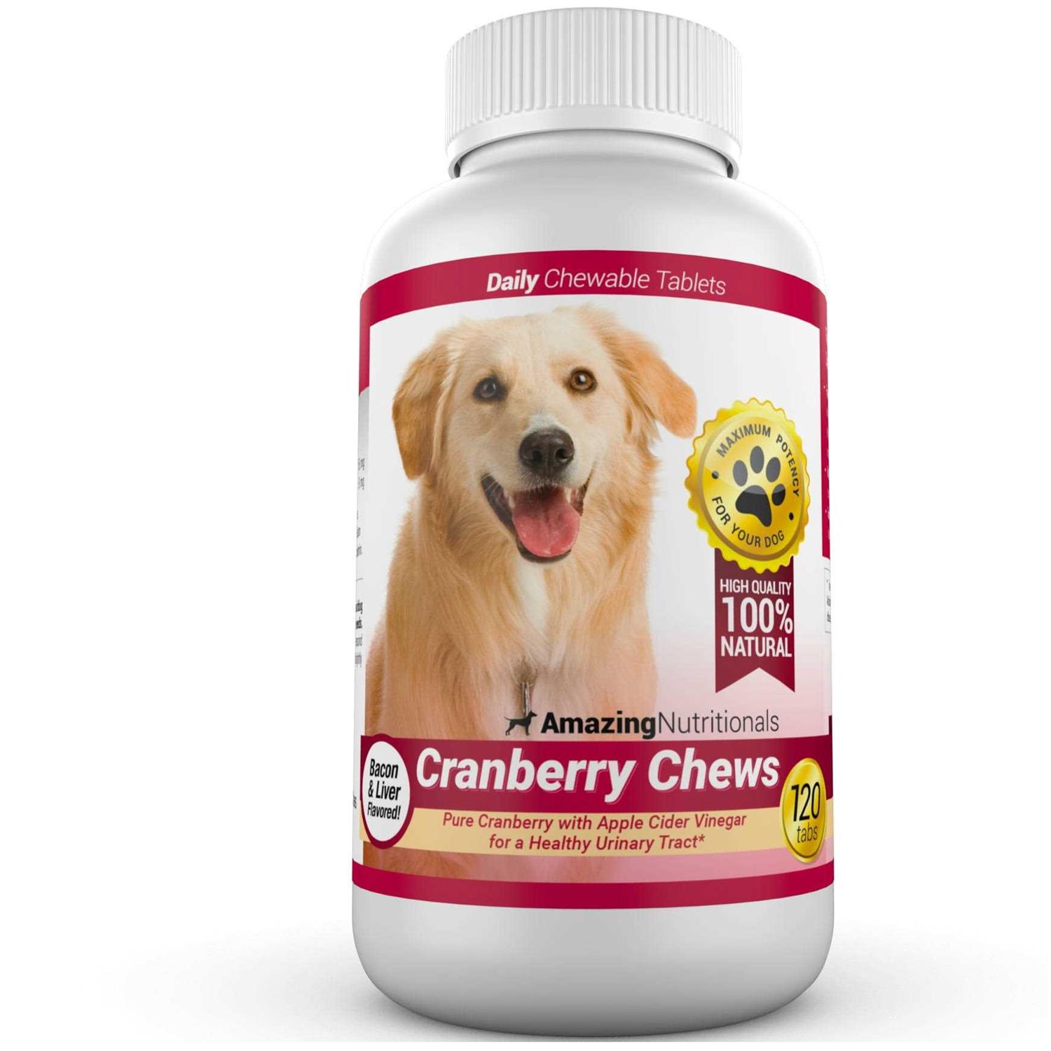 Amazing Cranberry for Dogs Pet Antioxidant, Urinary Tract Support Prevents and - Pet Supplies online store