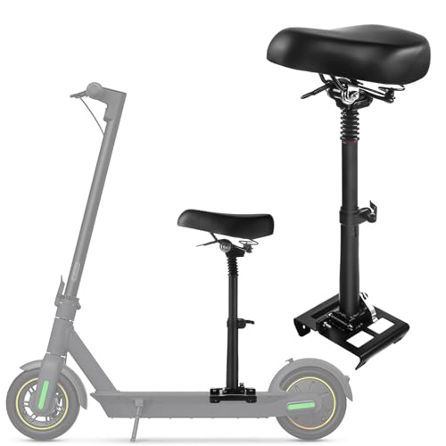 Seat Attachment Compatible with Ninebot Max G30P G30LP G30 Series Electric Scooter Foldable Shock Absorbing Soft Seat Saddle for Max G30 Updated Version