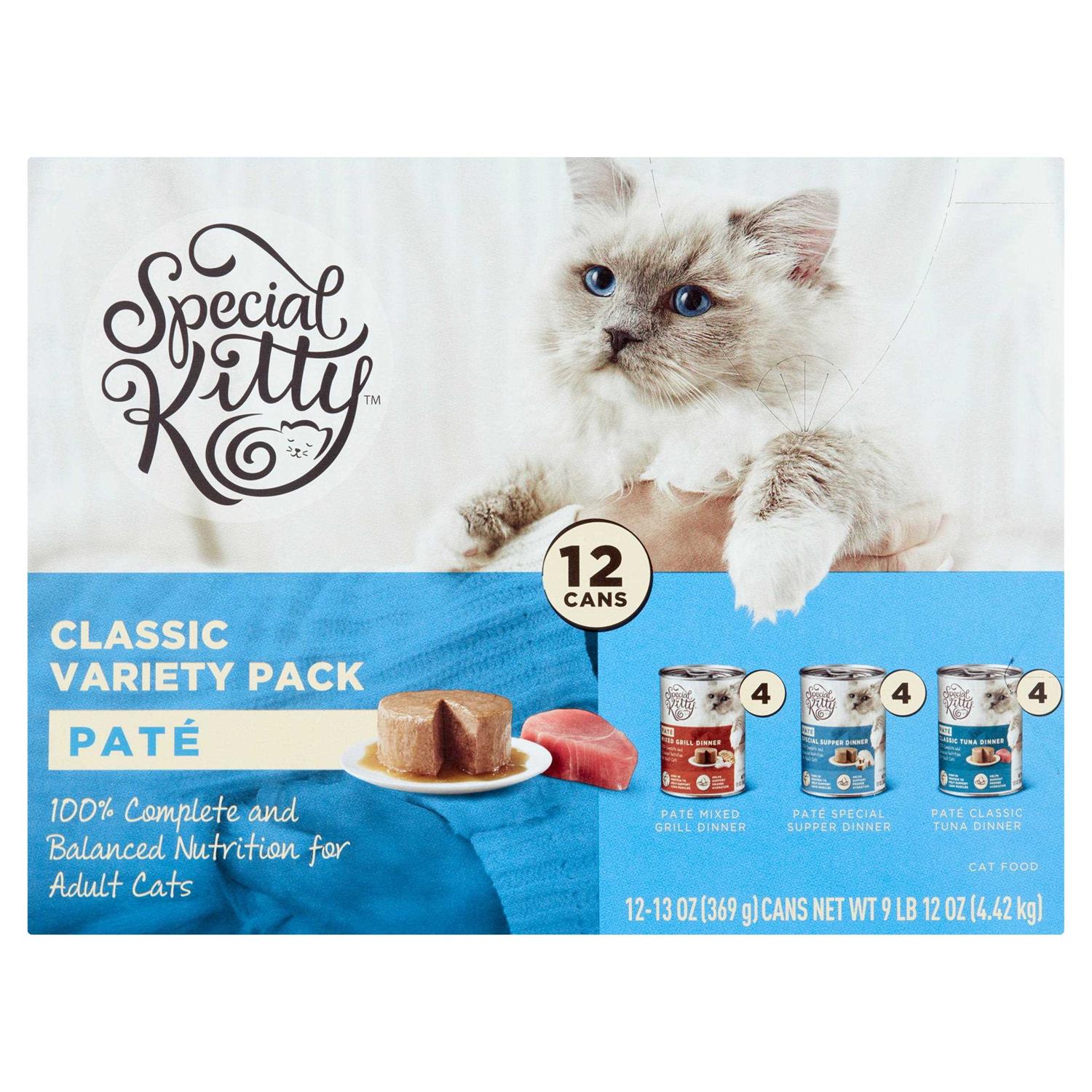 Special Kitty Pate Wet Cat Food Classic Variety Pack - Pet Supplies online store
