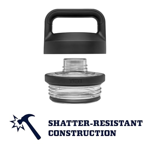 YETI Rambler 18 oz Bottle, Vacuum Insulated, Stainless Steel with Chug Cap, Sandstone Pink