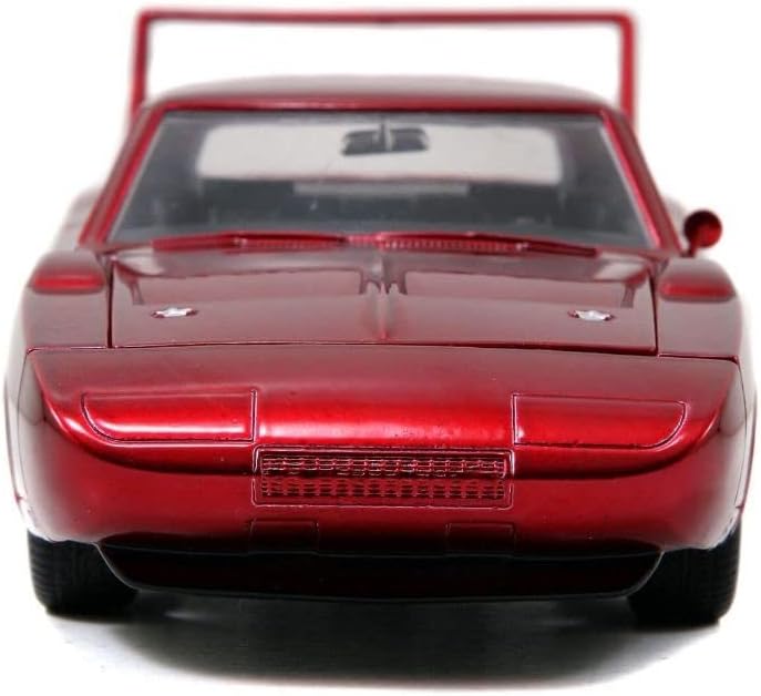 Jada Toys Fast & Furious Dom's Dodge Charger Daytona DIE-CAST Car, 1: 24 Scale Red (97060)