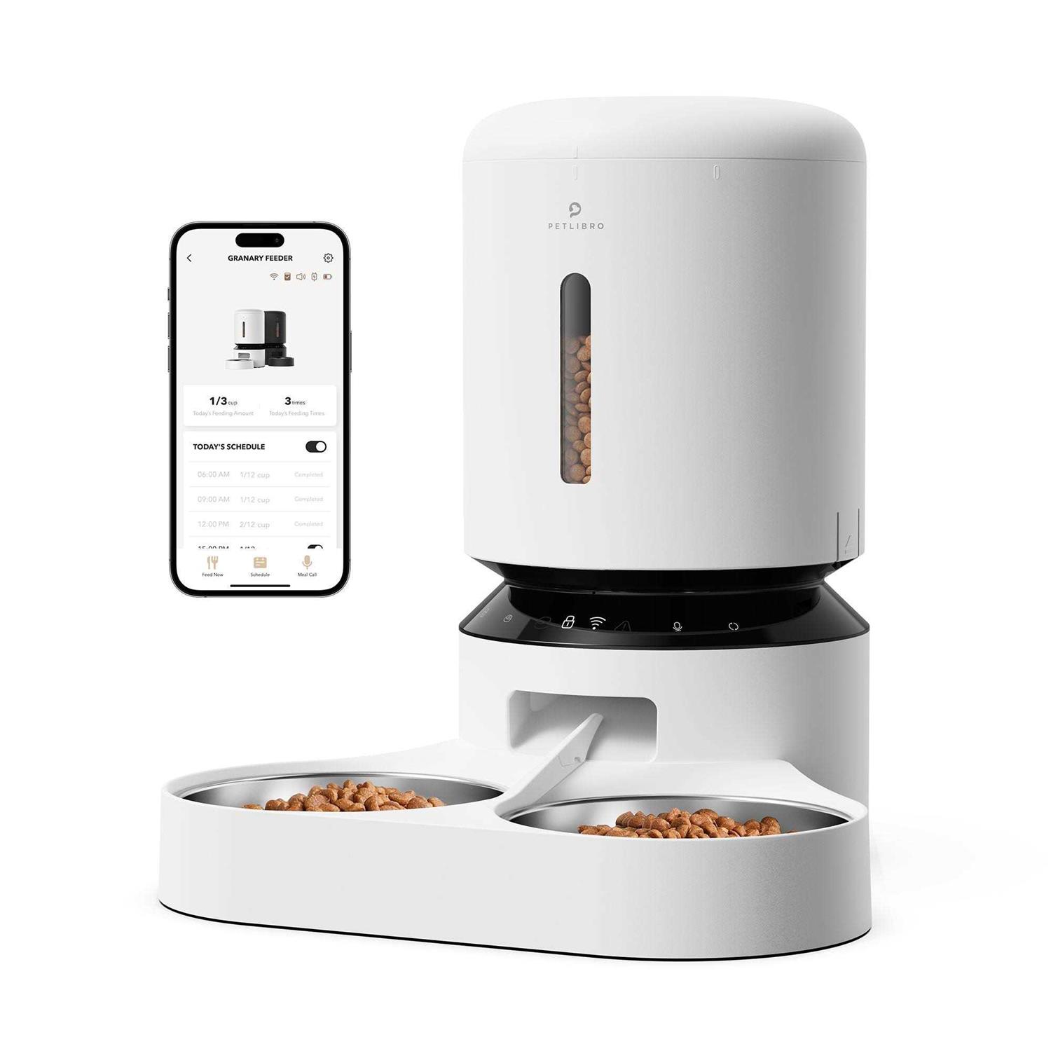 PETLIBRO Granary WIFI 2.4g & 5G Automatic Two Cat & Dog Feeder - Pet Supplies online store