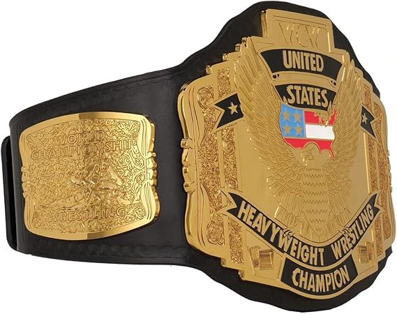 WCW United States World Heavyweight Wrestling Championship Title Belt Replica Universal Championship Title Adult Size