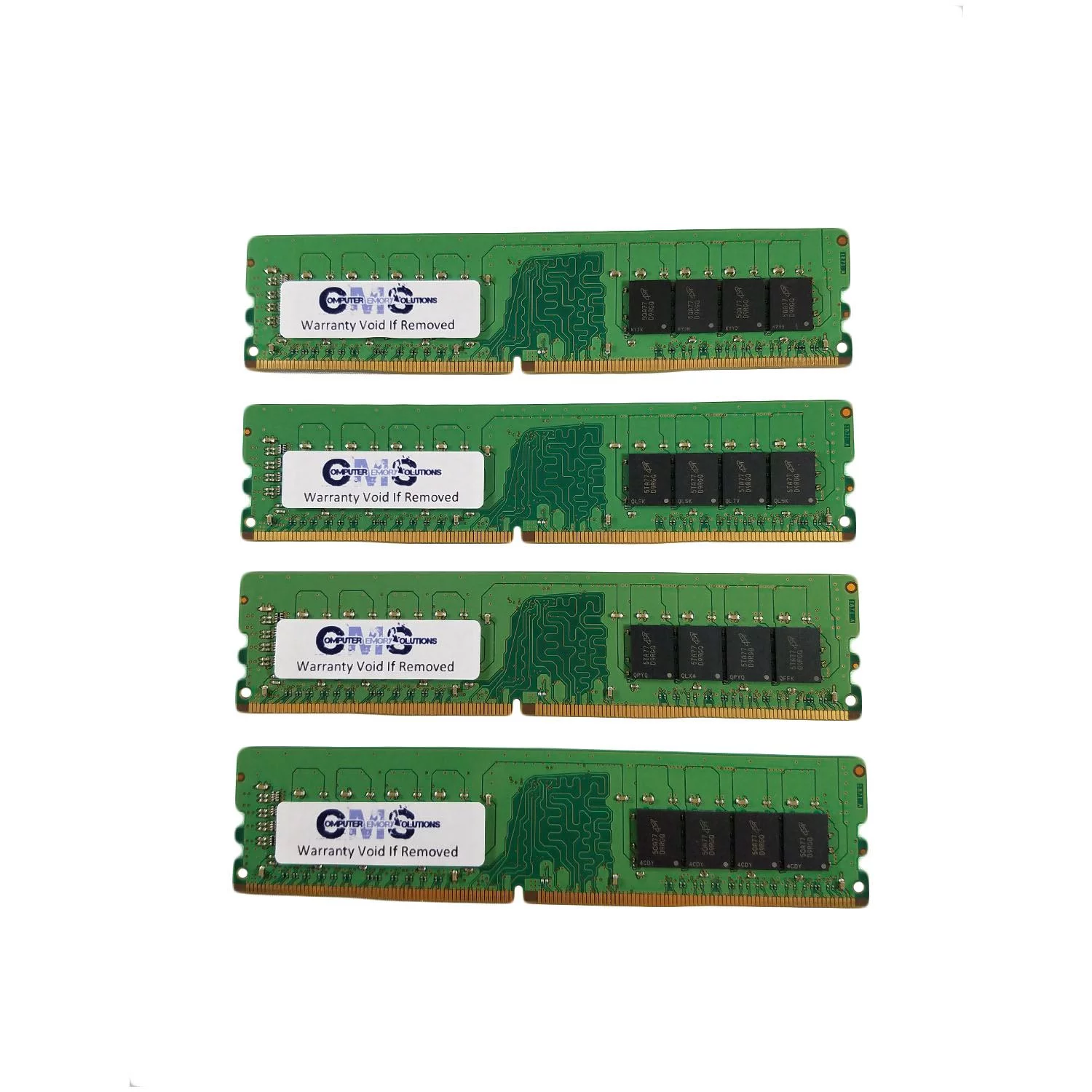 CMS 64GB (4X16GB) DDR4 21300 2666MHZ NON ECC DIMM Memory Ram Upgrade Compatible with Tyan Computers® Motherboard S8020 - D56