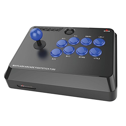 MAYFLASH F300 Arcade Fight Stick Joystick for Switch/Switch 2, Xbox Series X, PS4,PS3, Xbox One, Xbox 360, macOS, Windows, Steam Deck, NeoGeo mini, NeoGeo Arcade Stick Pro