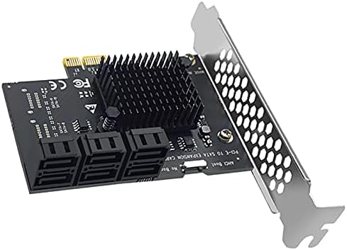 16 Port PCIE SATA Card PCI Express SATA Controller PCIE to SATA 3.0 Expansion Card PCI E X4 SATA3 Add On Cards