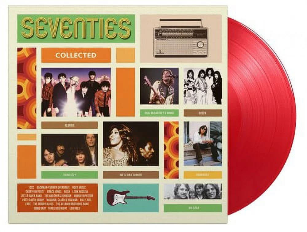 Various Artists - Seventies Collected [Limited 180-Gram Transparent Red Colored Vinyl]