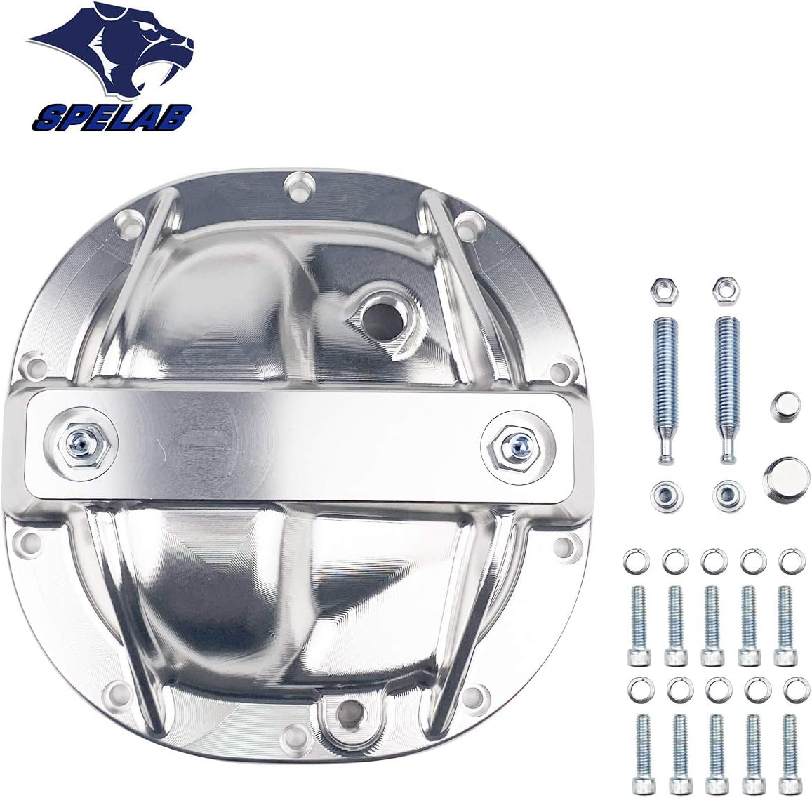 SPELAB Rear Differential Cover Billet Aluminium Alloy 8.8