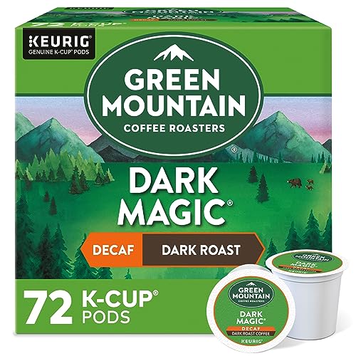 Green Mountain Coffee Roasters Dark Magic Keurig Single-Serve K-Cup Pods, Dark Roast Coffee, 72 Count