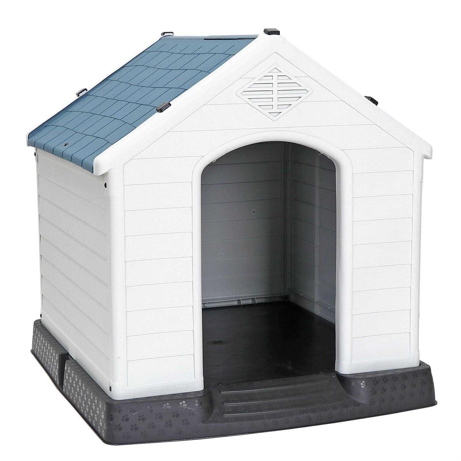 ZENSTYLE Large Dog House Insulated Waterproof Pet Kennel Shelter Indoor Outdoor - Pet Supplies online store