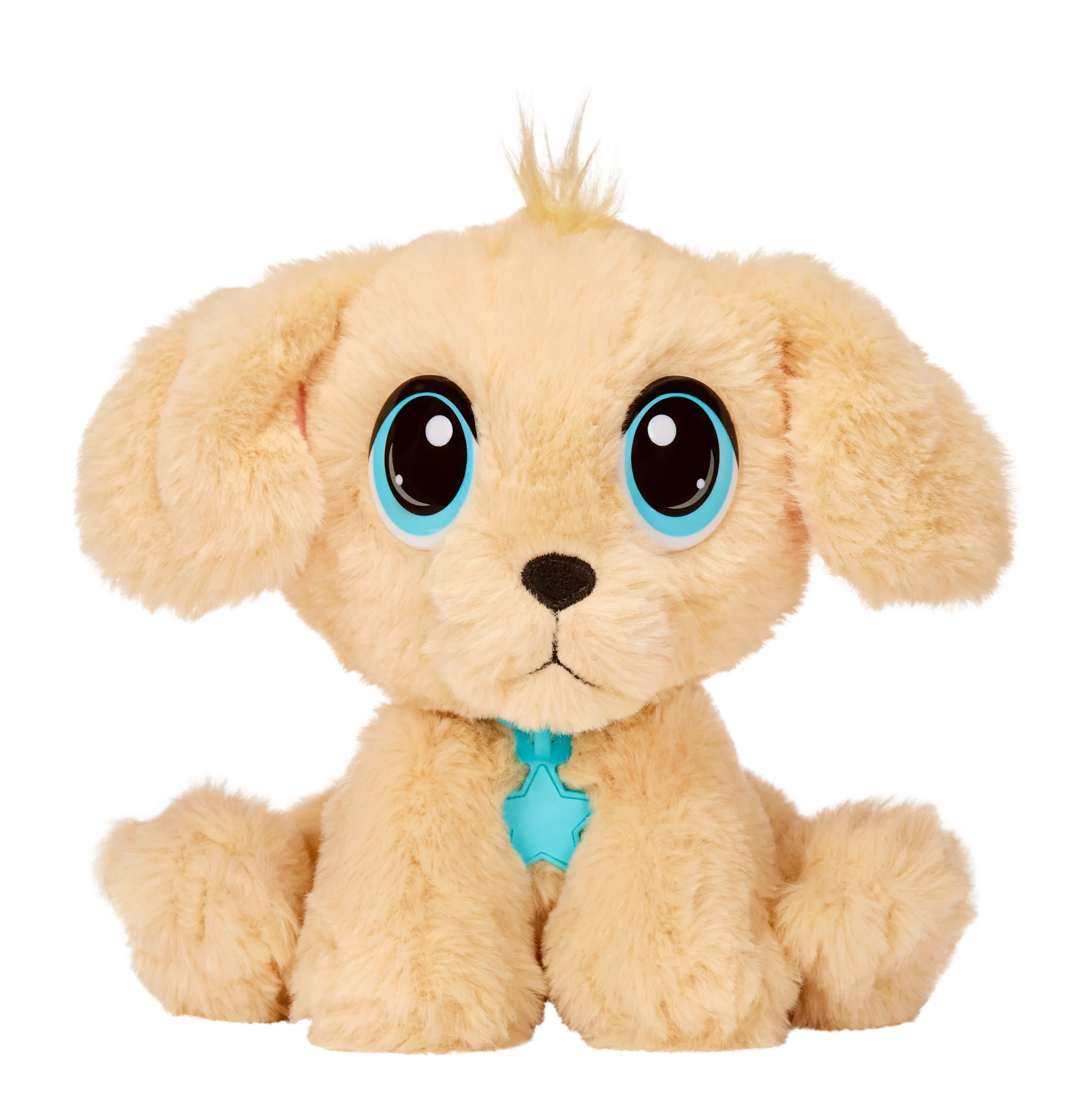 Little Tikes® Rescue Tales™ Adoptable Pets Golden Retriever  Interactive Plush Stuffed Animal Toy Dog with Collar, Tag, and House for Kids Boys Girls Ages 3+