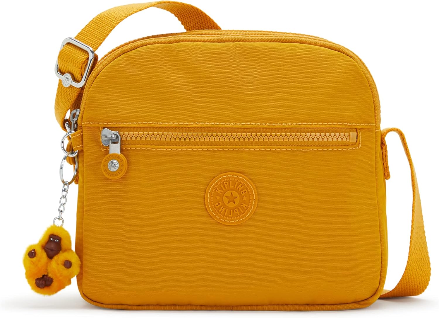 Kipling Women’s Keefe Crossbody, Lightweight Everyday Purse, Nylon Shoulder Bag