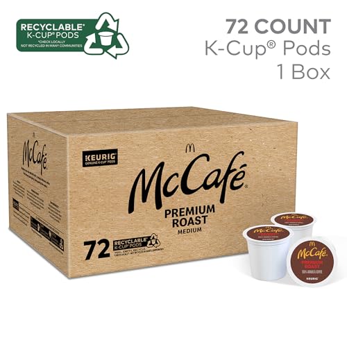 McCafe Premium Roast Coffee, Keurig Single Serve K-Cup Pods, Medium Roast, 96 Count