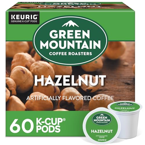 Green Mountain Coffee Roasters Hazelnut Coffee, Keurig Single-Serve K-Cup pods, Light Roast, 96 Count