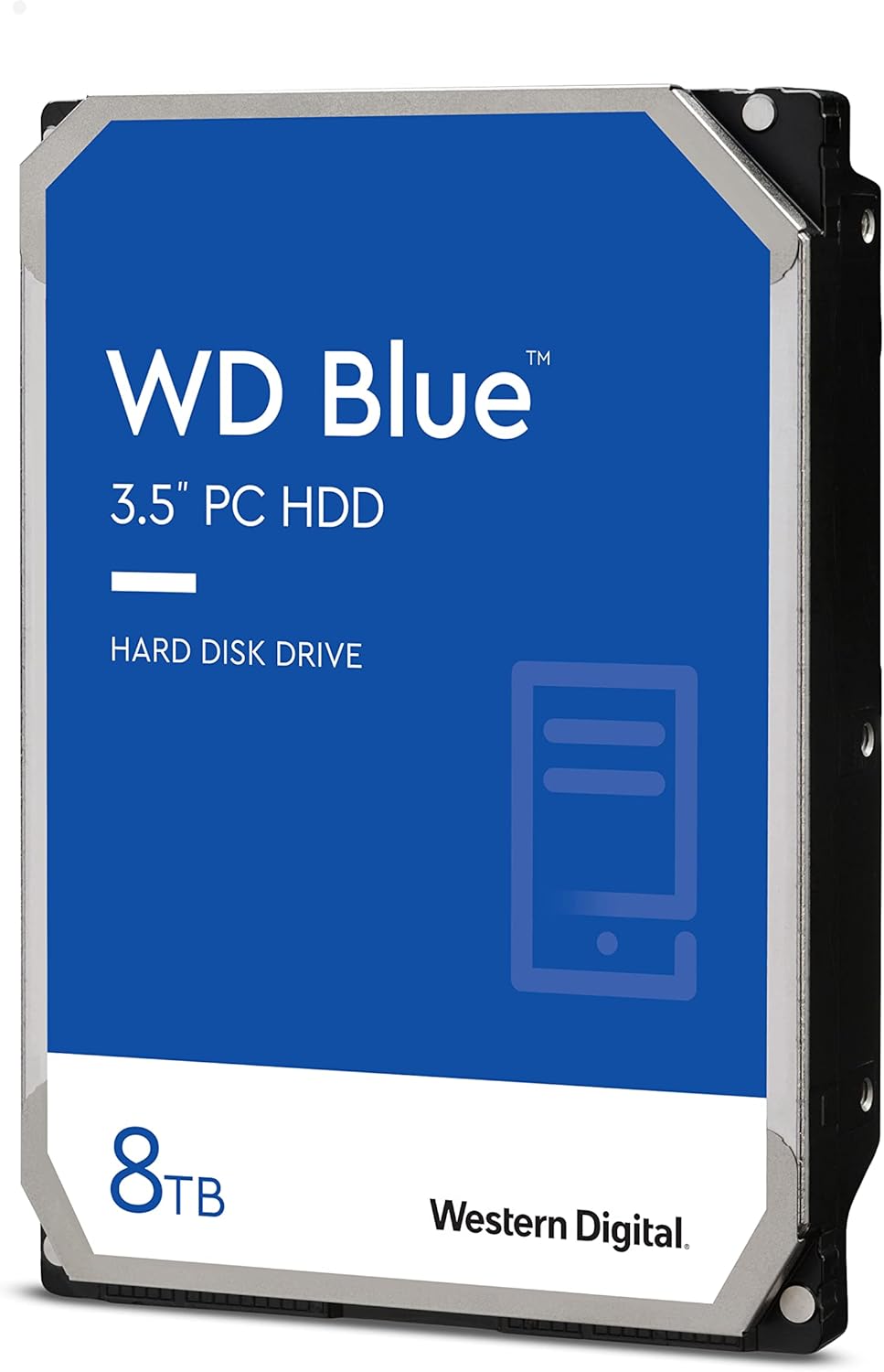 Western Digital 4TB WD Blue PC Hard Drive HDD - 5400 RPM, SATA 6 Gb/s, 256 MB Cache, 3.5 - WD40EZAZ