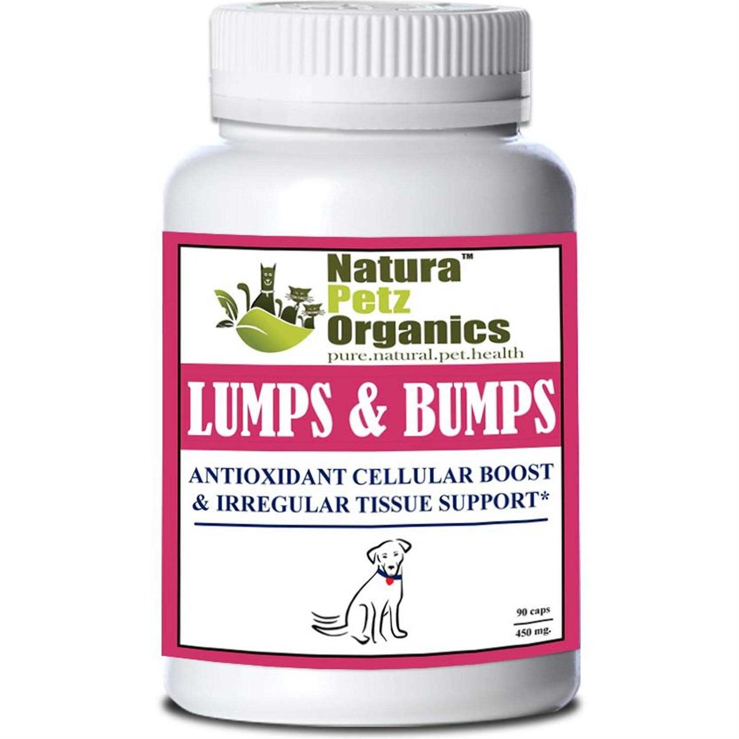Natura Petz Organics Lumps and Bumps Capsules Irregular Tissue Support* for Dogs and Cats* - Pet Supplies online store