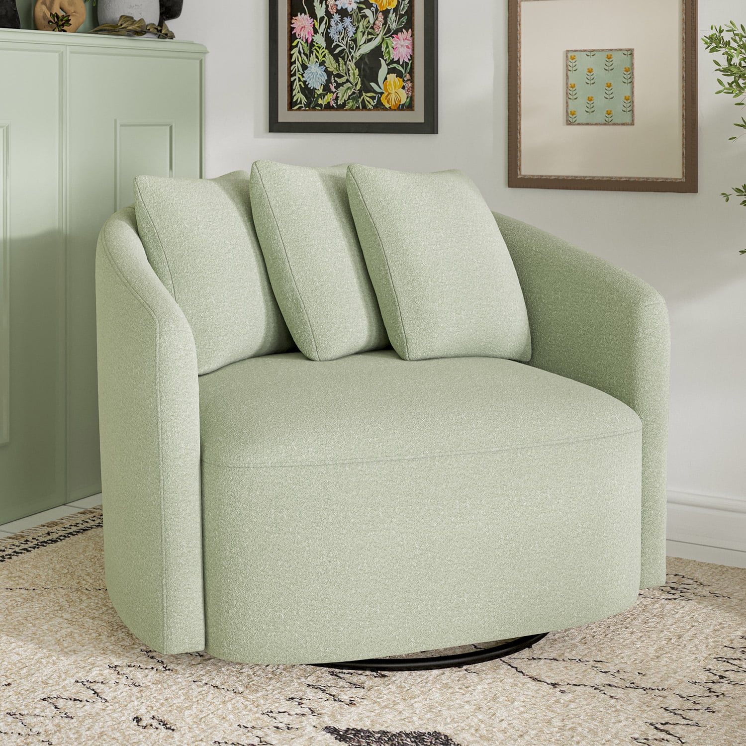 Beautiful Drew Chair by Drew Barrymore, Sage