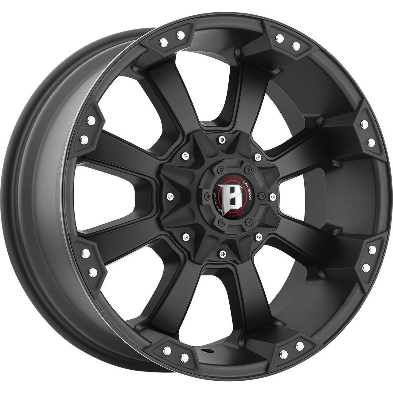 Ford Expedition Ballistic Black 845 Morax Wheel