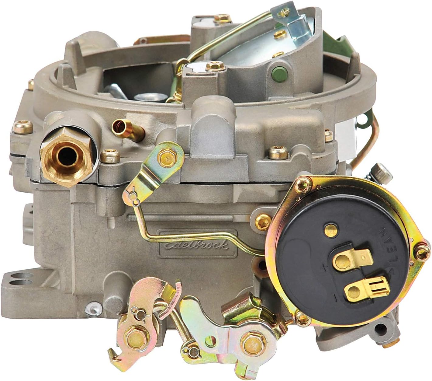 Edelbrock 1410 Performer Series Marine 750 CFM Square Bore 4-Barrel Air Valve Secondary Electric Choke New Carburetor