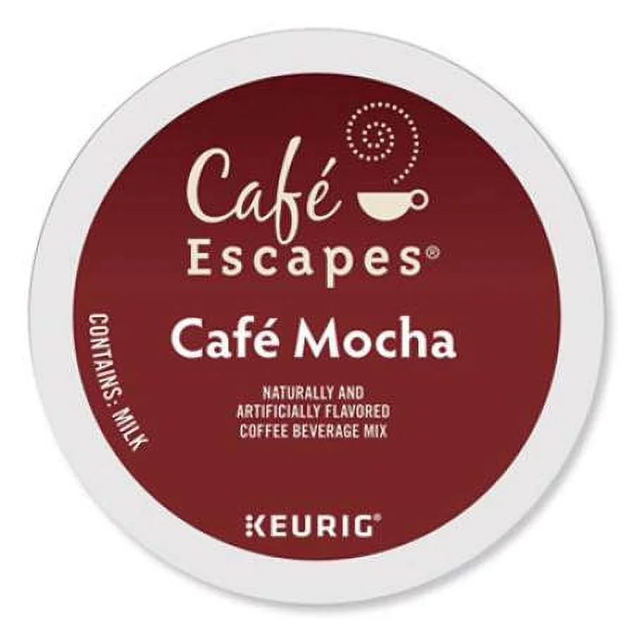 Cafe Escapes Cafe Escapes Mocha K-Cups, 24/Box (6803)