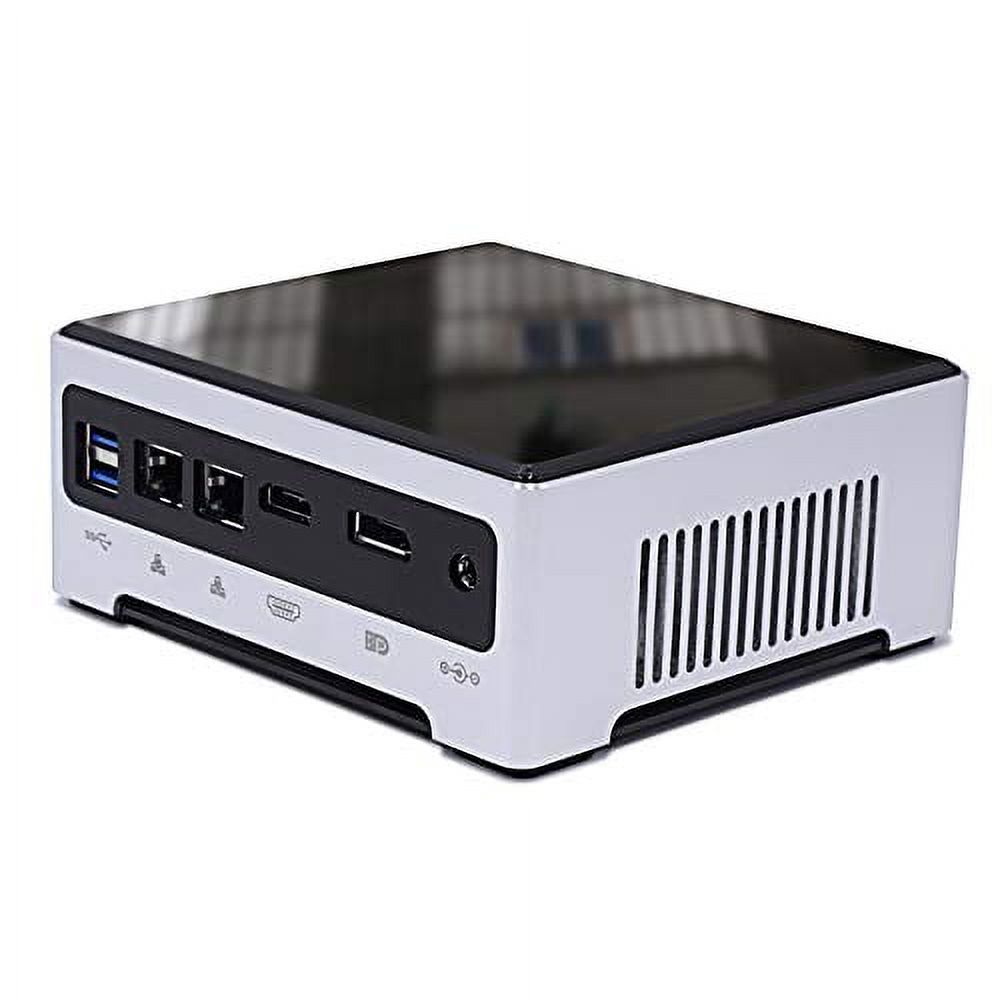 WEIDIAN Mini Desktop PC Hexa Core i7 9750H Windows 11 Mini Computer 16GB DDR4 512GB SSD Double Display 4K 60Hz Gigabit Ethernet HD DP M.2 Wi-Fi BT 4.2 Mini Business Office PC