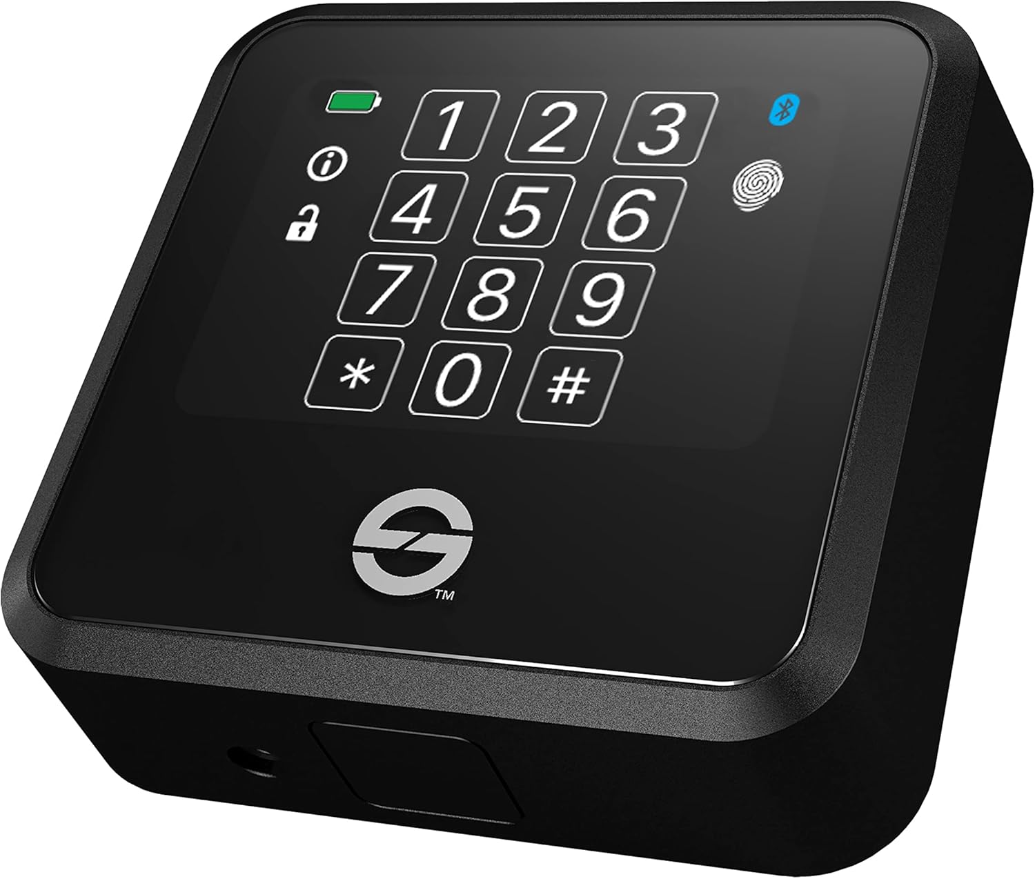 Sargent and Greenleaf I-Series Biometric Keypad, Digital Fingerprint Keypad Lock, Digital Keypad Lock, Fingerprint Safe Lock, Fingerprint Lock, Secure Valuables