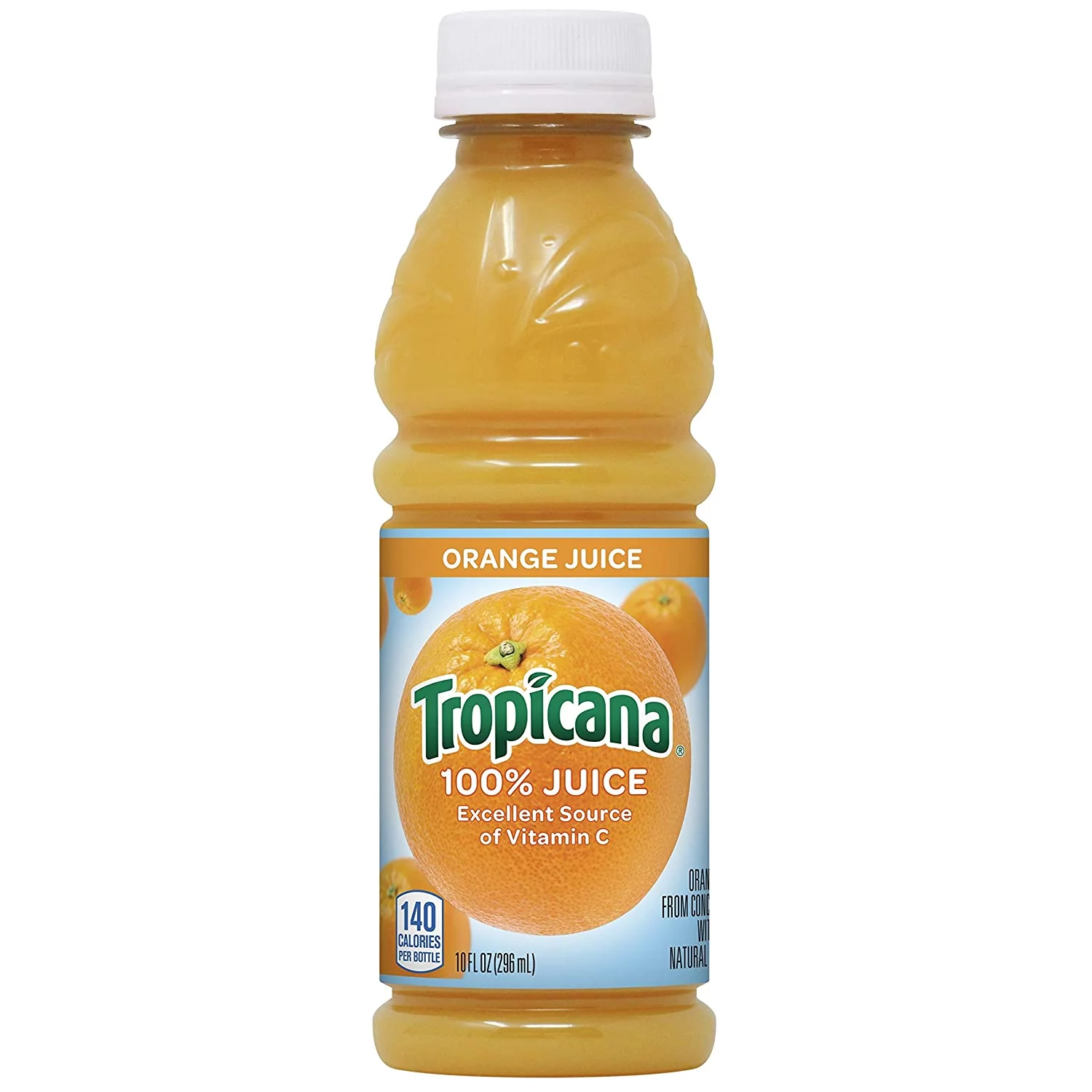 Tropicana Orange Juice, 10 Ounce Bottles (Pack of 24) - Radiant Selections