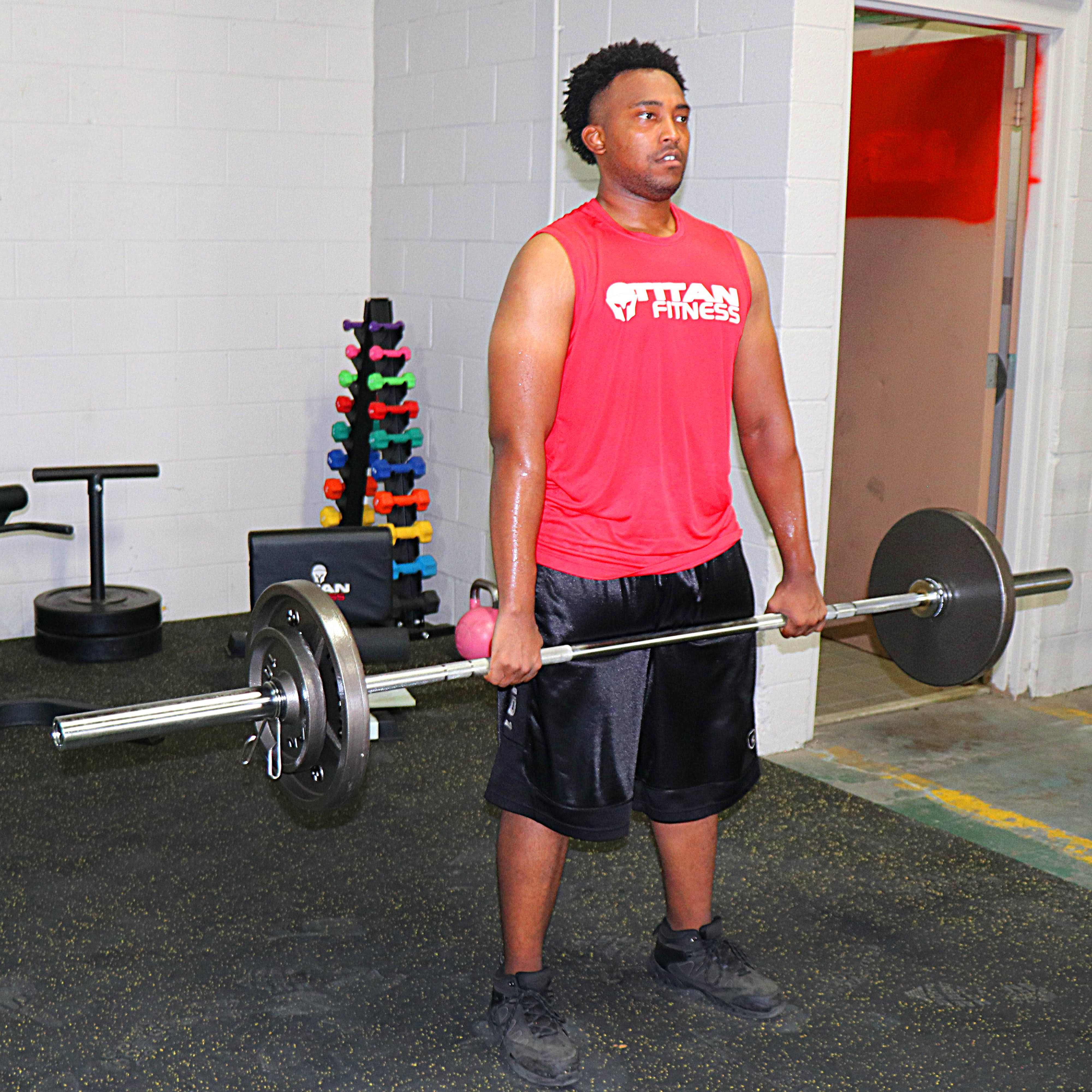 Titan Cast Iron Olympic Weight Plates | 45 lb Single