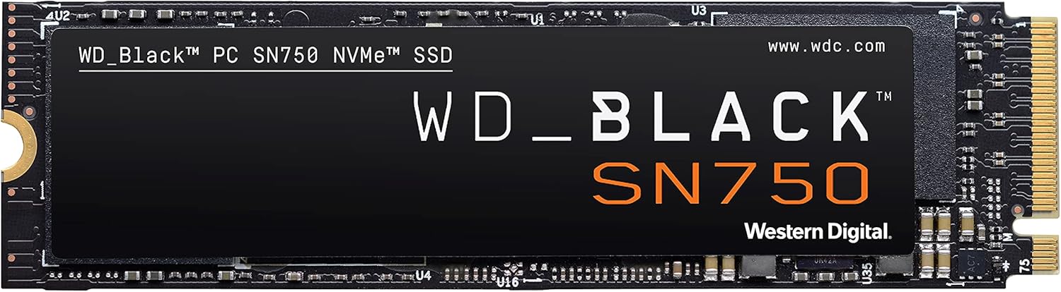 WD_BLACK 1TB SN750 SE NVMe Internal Gaming SSD Solid State Drive - Gen4 PCIe, M.2 2280, Up to 3,600 MB/s - WDS100T1B0E