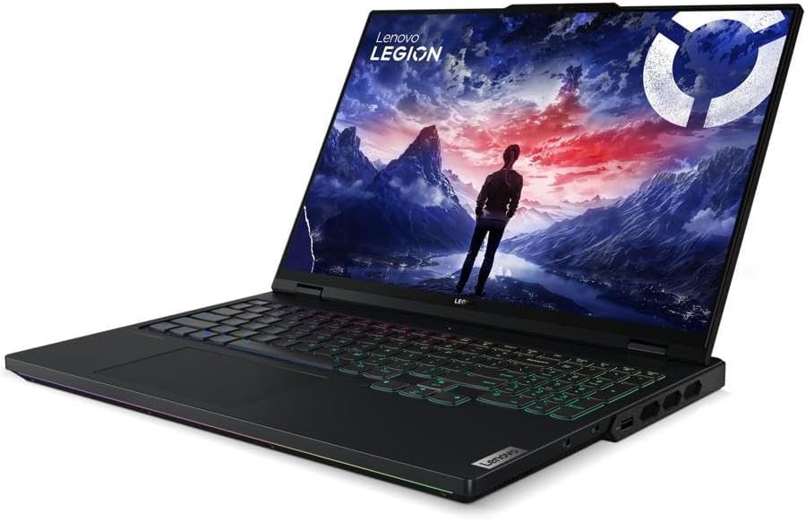 Lenovo Legion Pro 7i Gen 9 16鈥?WQXGA 240Hz Gaming Laptop, 14th Gen Intel 24-Core i9-14900HX 24-Core, NVIDIA GeForce RTX 4090 16GB GDDR6, 64GB DDR5 RAM, 4TB SSD, Per-Key RGB, Windows 11 Home, Gray