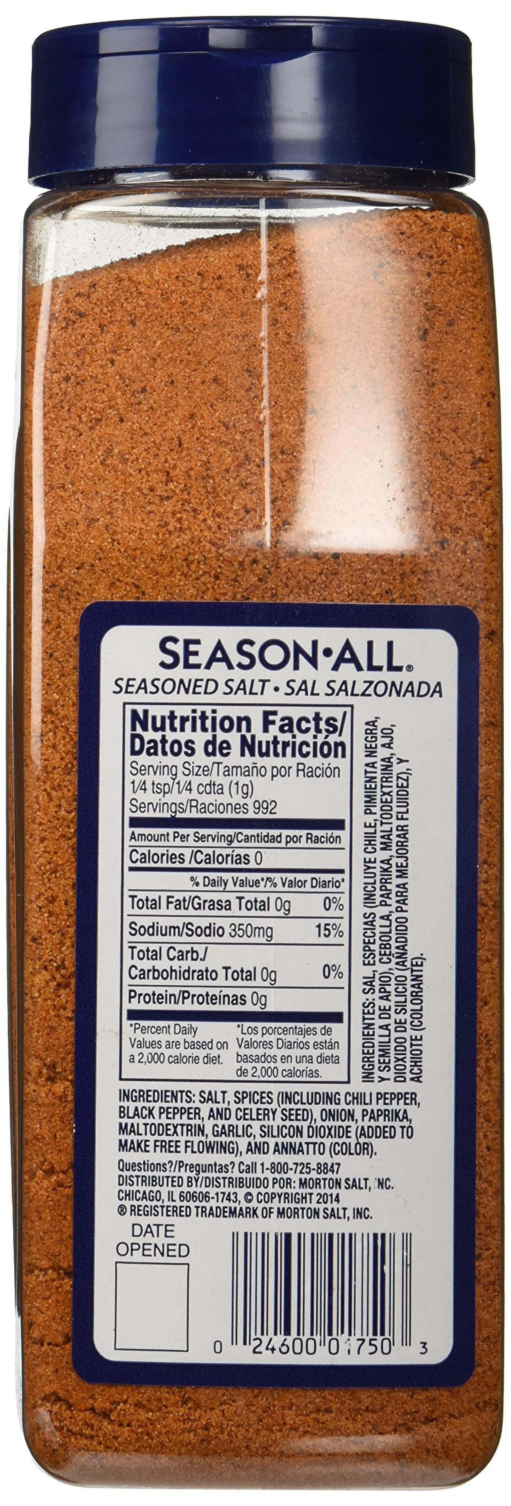 Morton Season-All Seasoned Salt 35Oz