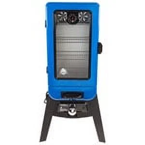 748 sq. in. 1500W Analogue Electric Smoker - Vertical + Blue