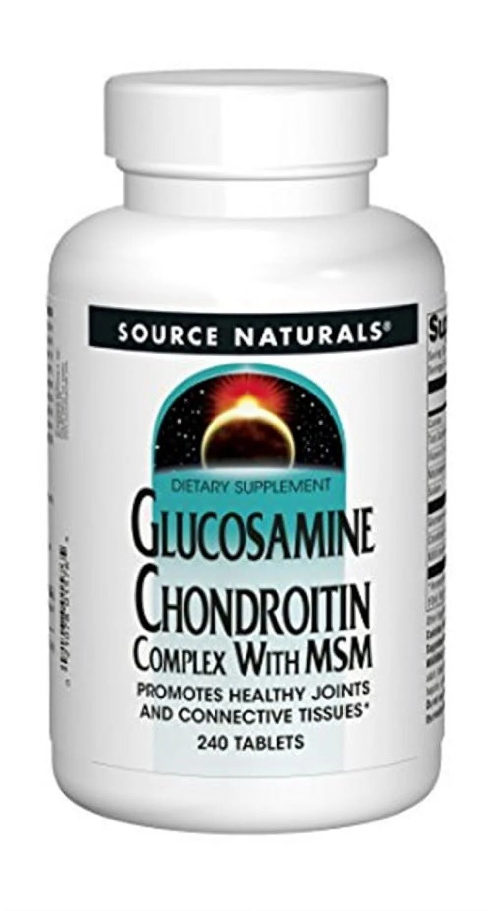 Source Naturals Glucosamine Chondroitin Complex With MSM, 240 Tablets