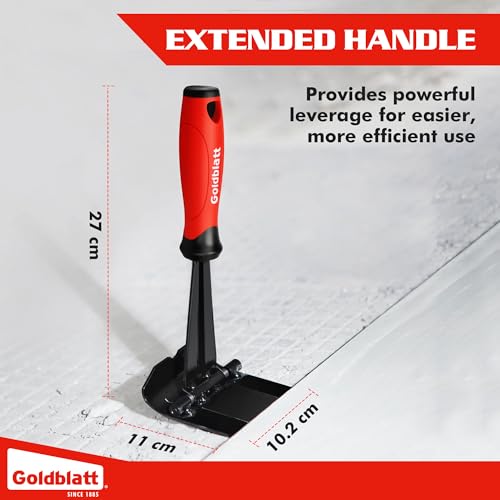 Goldblatt Trim Puller, Tile Removal Multi-Tool for Commercial Work & Home Improvement, Baseboard, Molding, Siding and Floor Removal, Remodeling