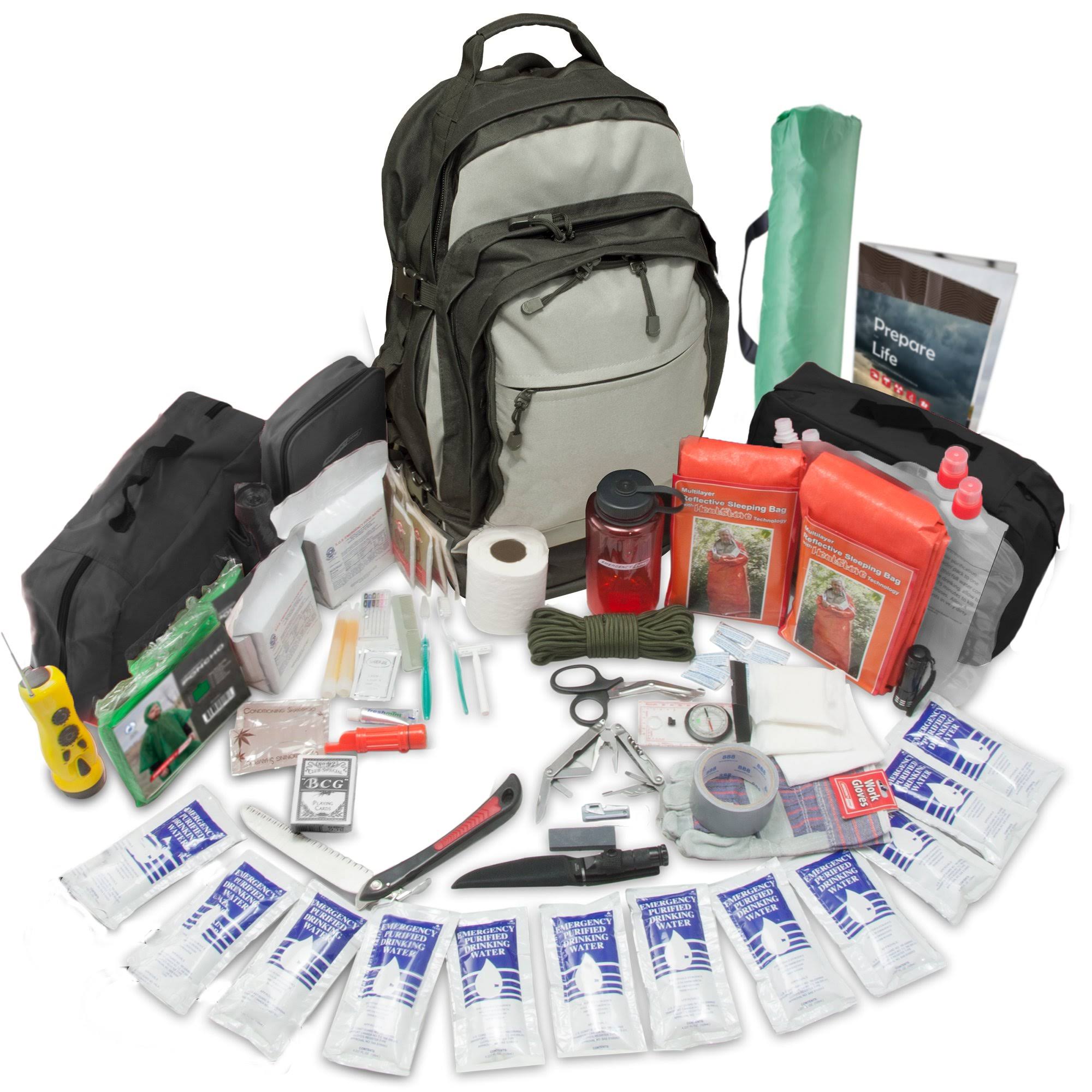 Emergency Zone Stealth Tactical Bug Out Bag- 2 Person 72 Hour Kit