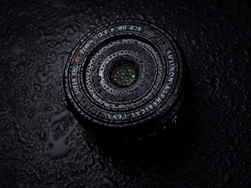 FUJIFILM X Replacement Lens FUJINON Monofocal Pancake 27mm F2.8 Dustproof Splashproof Low Temperature Resistant Aperture Ring F XF27MMF2.8 R WR