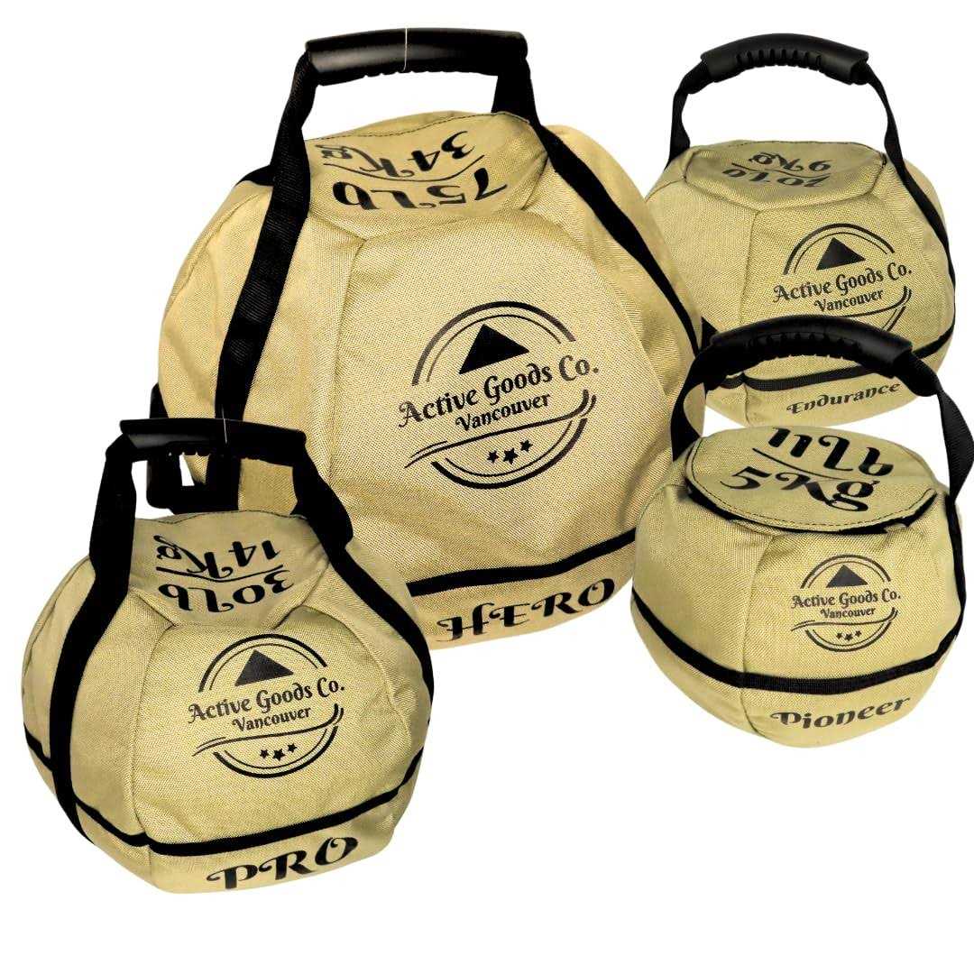 Activegoodsco Kettlebell Sandbag for fitness workout different sizes available. Visit to see more options - Sports Supplies Online Store
