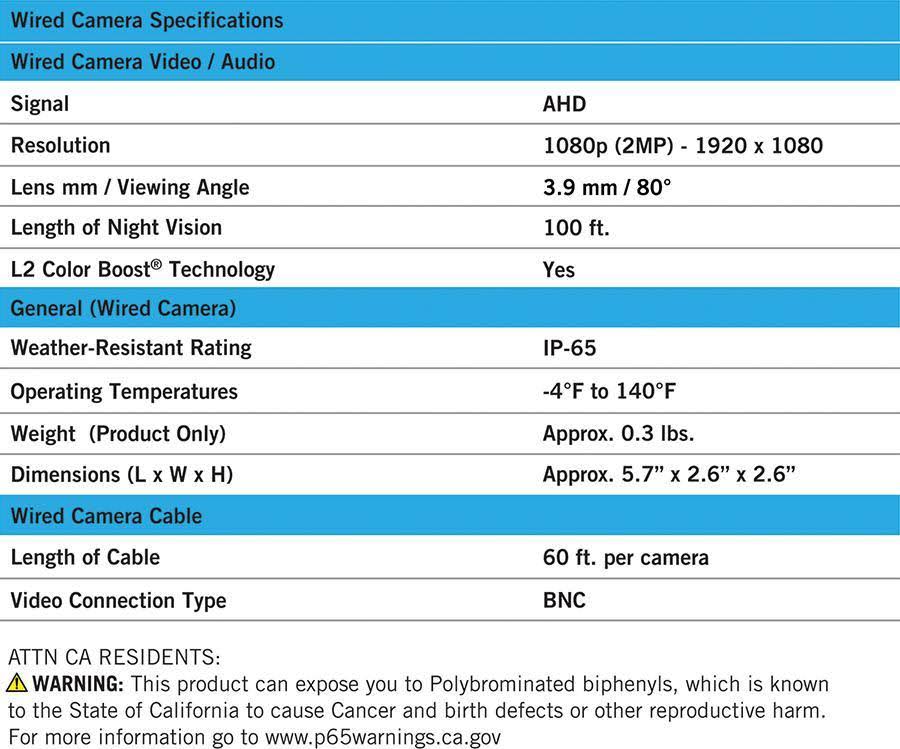Night Owl 1080p HD Wired Cameras, 2 Pack, Black