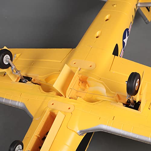 Fms T-28D Trojan V4 Yellow 1400mm (55.1