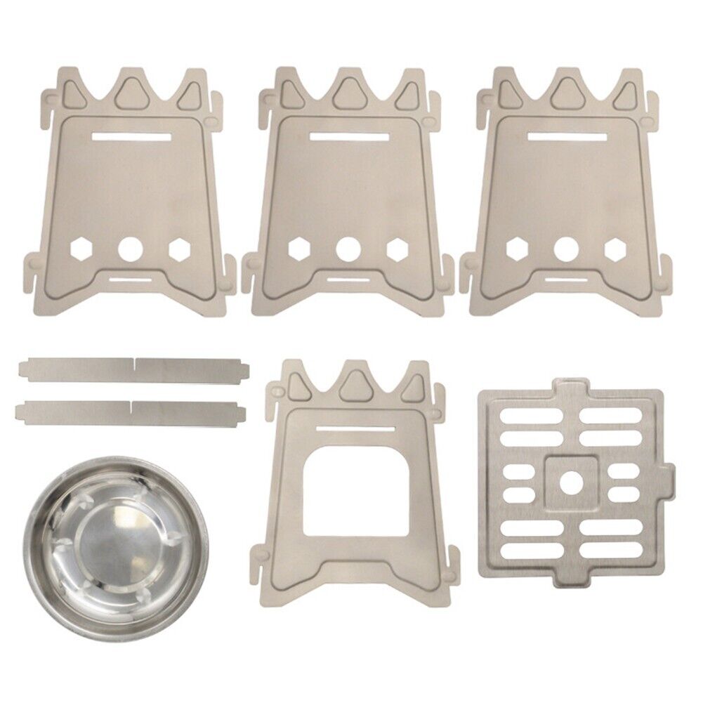 Wood Stove Titanium Stove Cooking Equipment Folding Titanium Ultralight