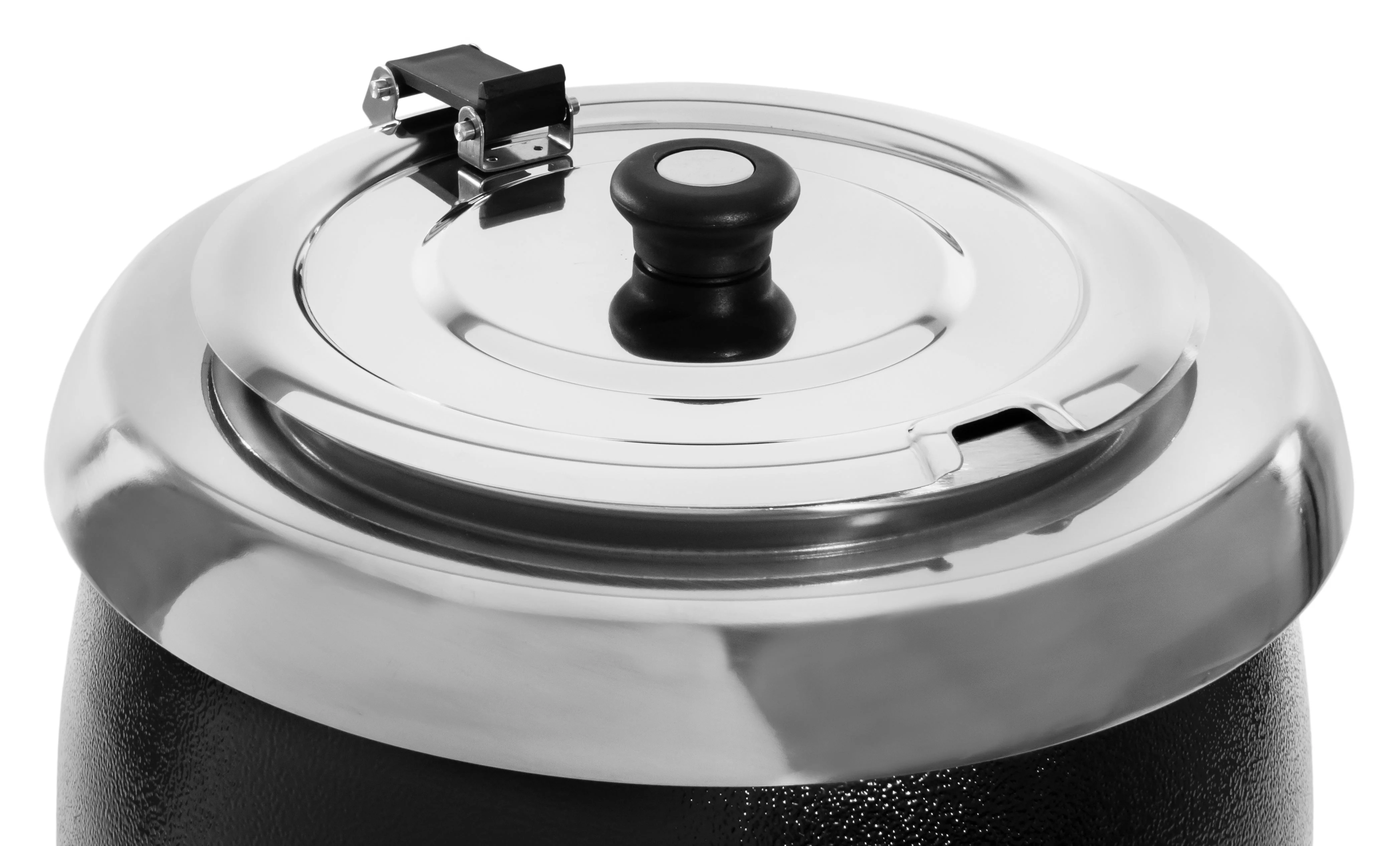 Commercial 10-1/2 qt. Black Soup Kettle, Each